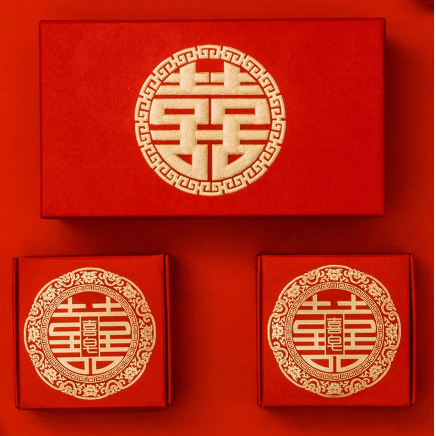 Red Double Happiness Wedding Hand Soap