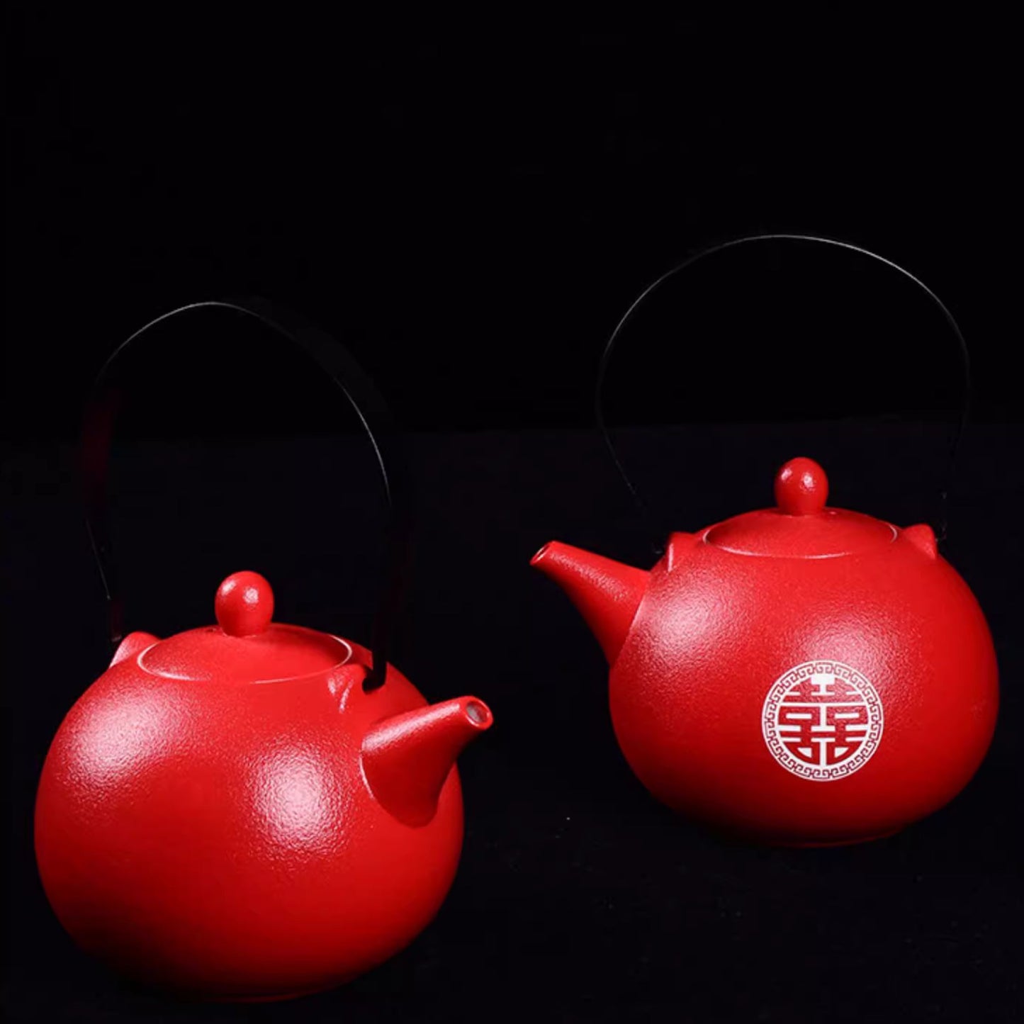 Double Happiness Wedding Ceramic Tea Ceremony Set