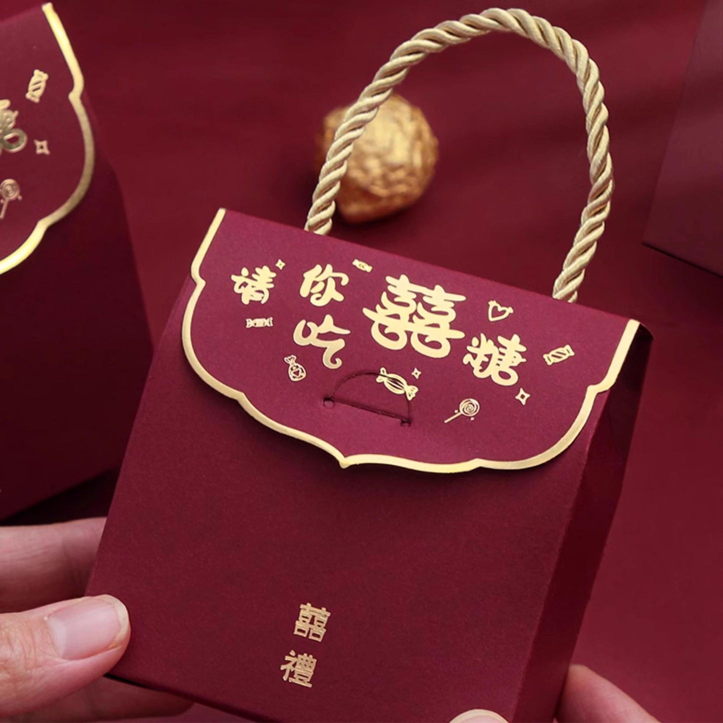 Sweet Union Wedding Favours Sweets Boxes (请你吃喜糖)