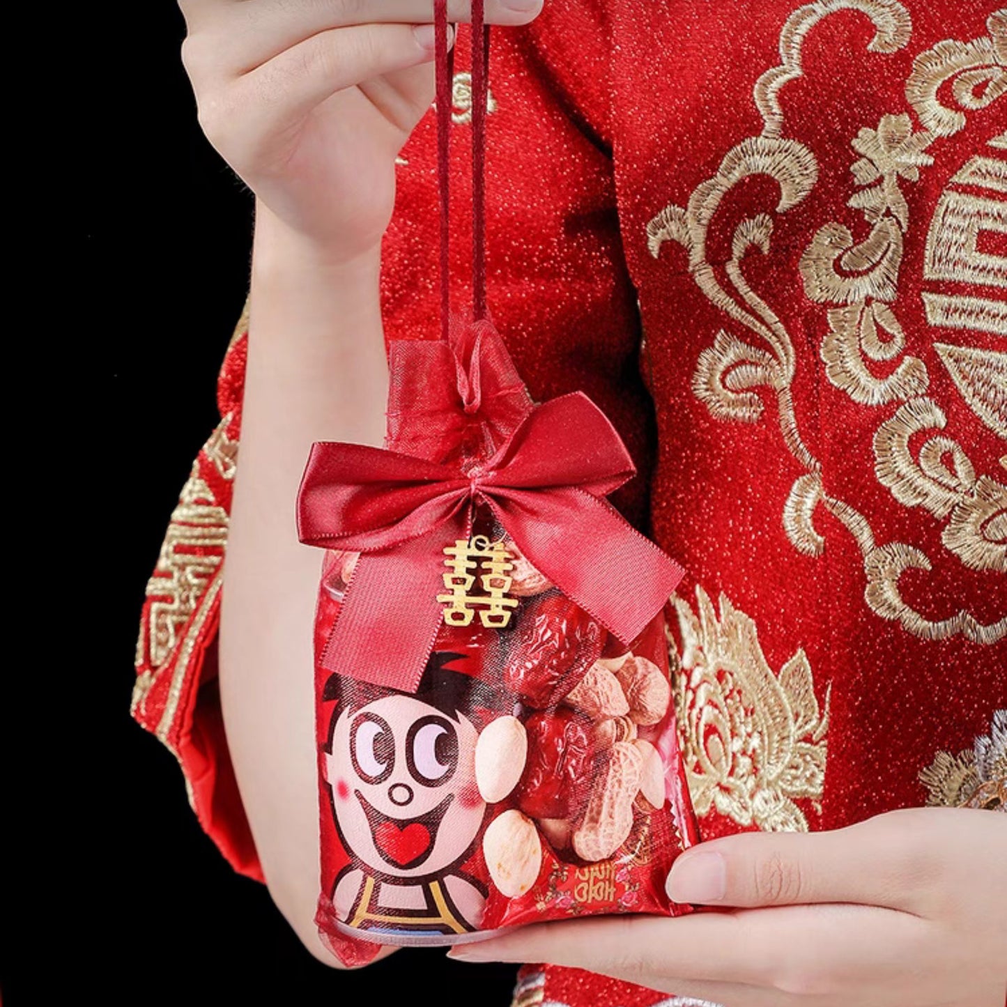 Silk Gauze Wedding Favours Bag (50pcs)