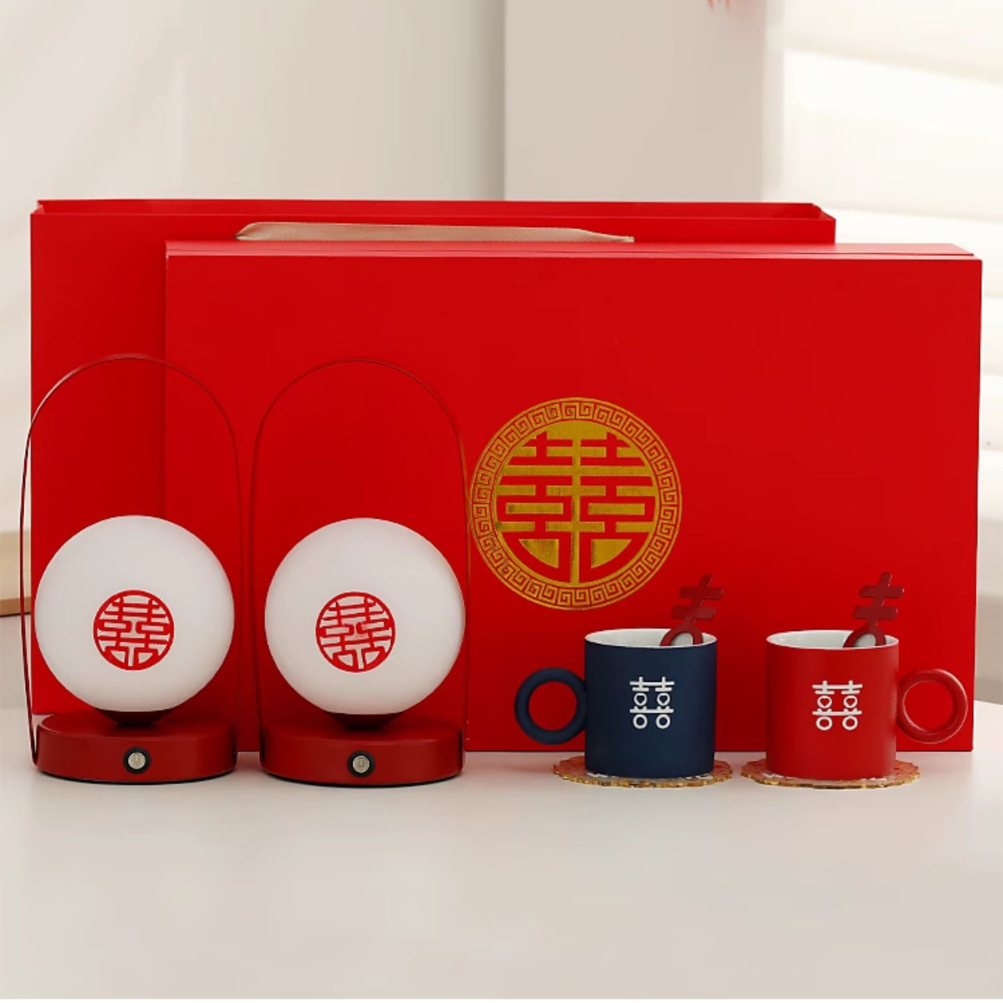 Eternal Joy: Auspicious Wedding Gift 8-Piece Set