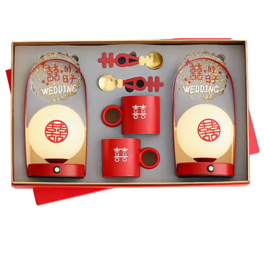 Eternal Joy: Auspicious Wedding Gift 8-Piece Set