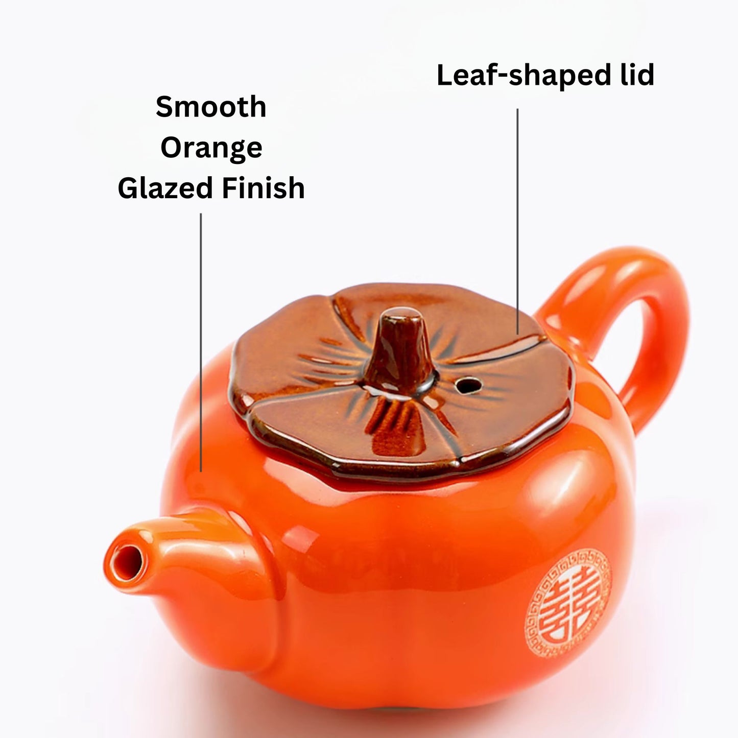 Persimmon Orange Wedding Tea Ceremony Set 柿柿如意