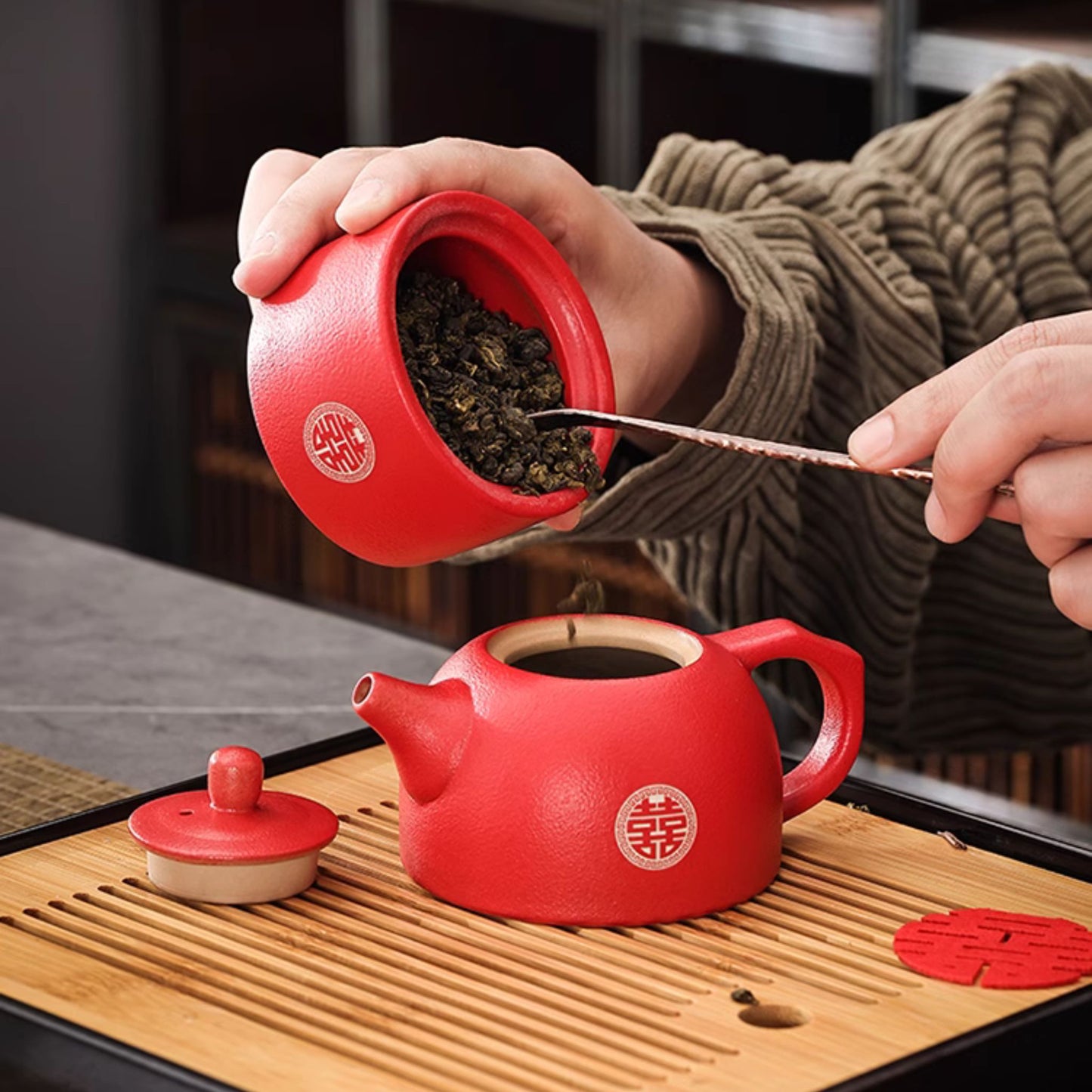 Ultimate Double Happiness Tea Ceremony Set