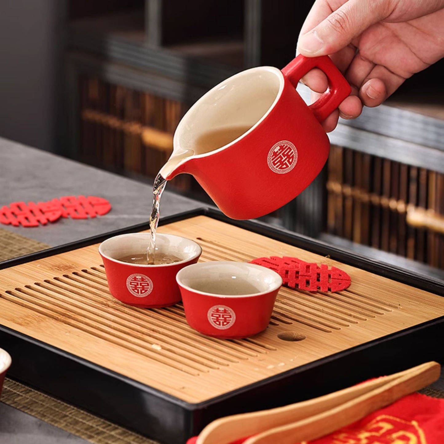 Ultimate Double Happiness Tea Ceremony Set