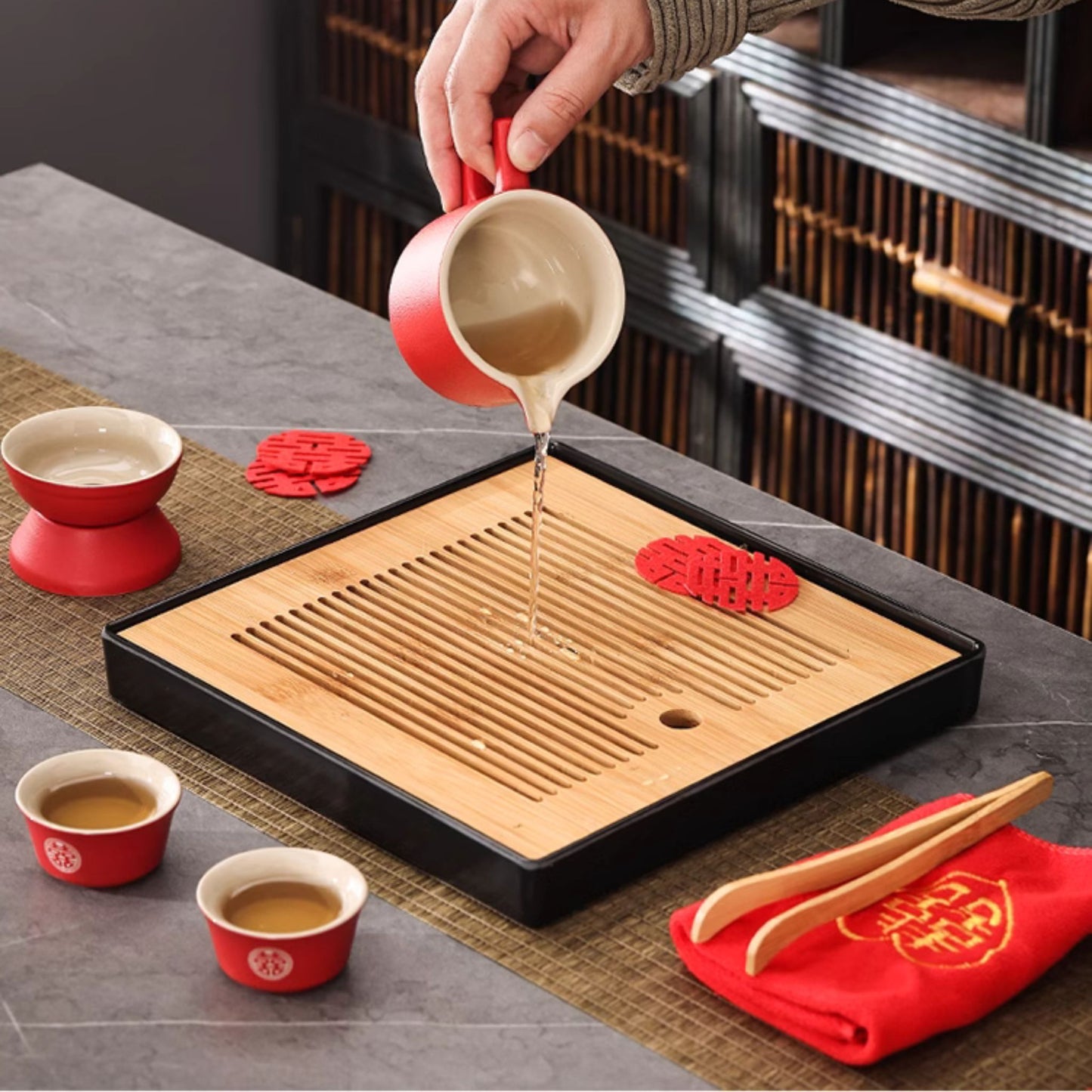 Ultimate Double Happiness Tea Ceremony Set