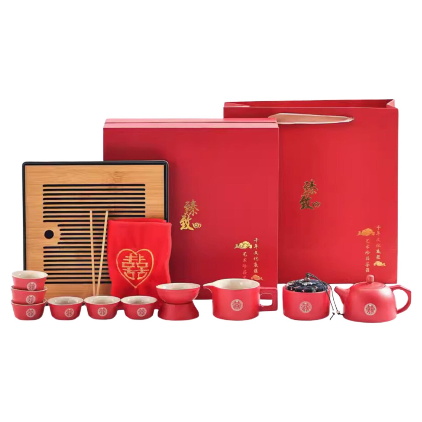 Ultimate Double Happiness Tea Ceremony Set